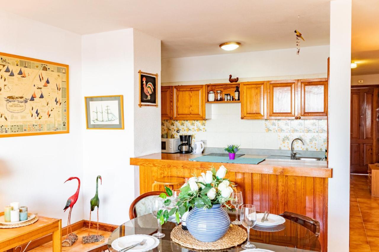 Traditional Canarian Home With Fantastic View Santiago Del Teide Luaran gambar