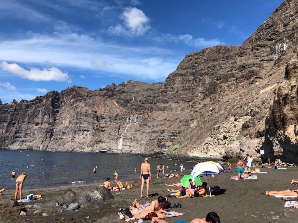 Traditional Canarian Home With Fantastic View Santiago Del Teide Luaran gambar